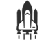 Spaceship icon small